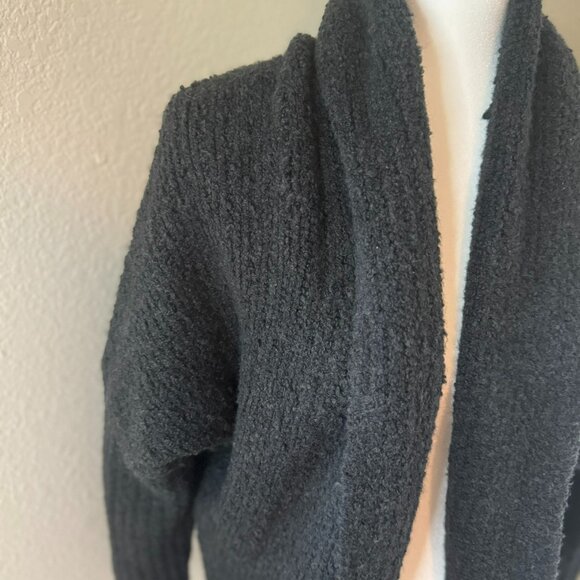 NWT Black Anthropologie Sleeping on Snow Chunky Cardigan - Picture 2 of 11